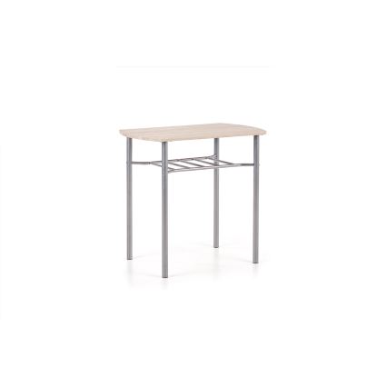 Balkonset LANCE 82x50 cm metaal/sonoma eik