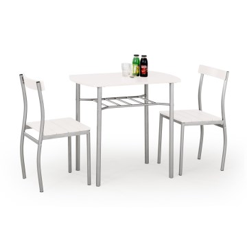 Balkonset LANCE metaal/wit