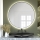 Baltica Design - LED-badkamerspiegel met verlichting BRIGHT LED/15W/230V 4500K Ø 70 cm IP65 zwart