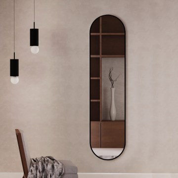 Baltica Design - Wandspiegel TINY BORDER 155x40 cm zwart
