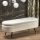 Bank met een opslagruimte AVEIRO 46x120 cm wit
