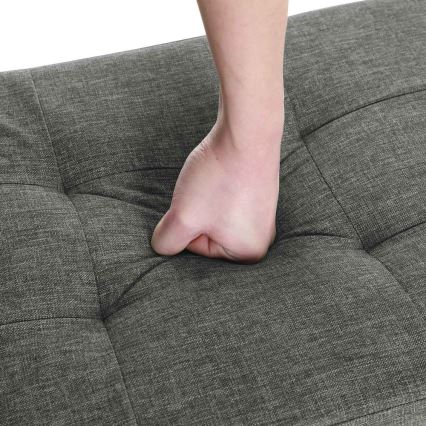 Bank SULTAN donkergrijs