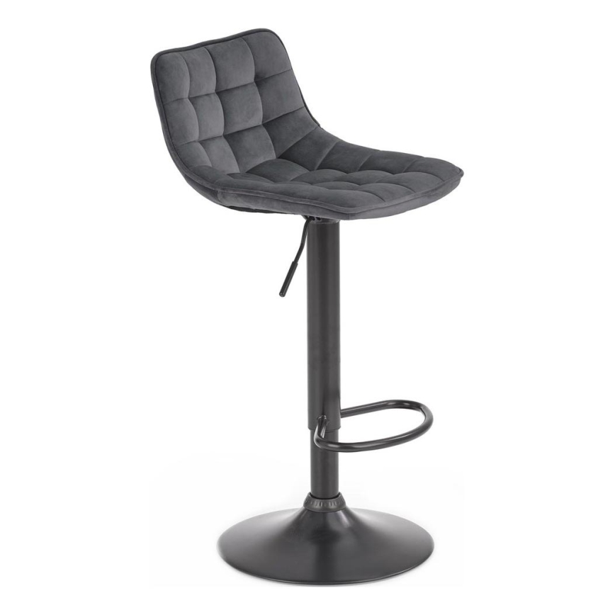 Barkruk 106x43 cm antraciet