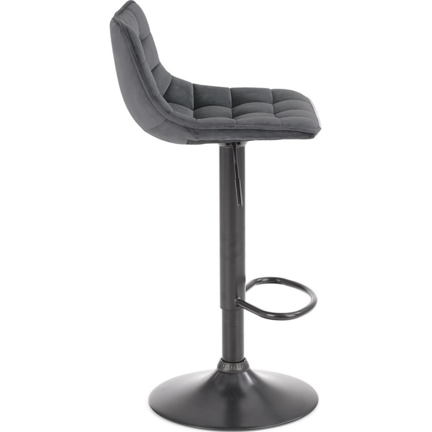 Barkruk 106x43 cm antraciet