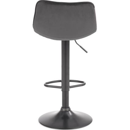 Barkruk 106x43 cm antraciet