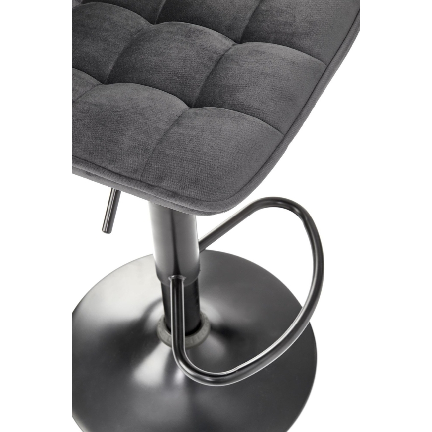 Barkruk 106x43 cm antraciet