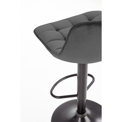 Barkruk 106x43 cm antraciet