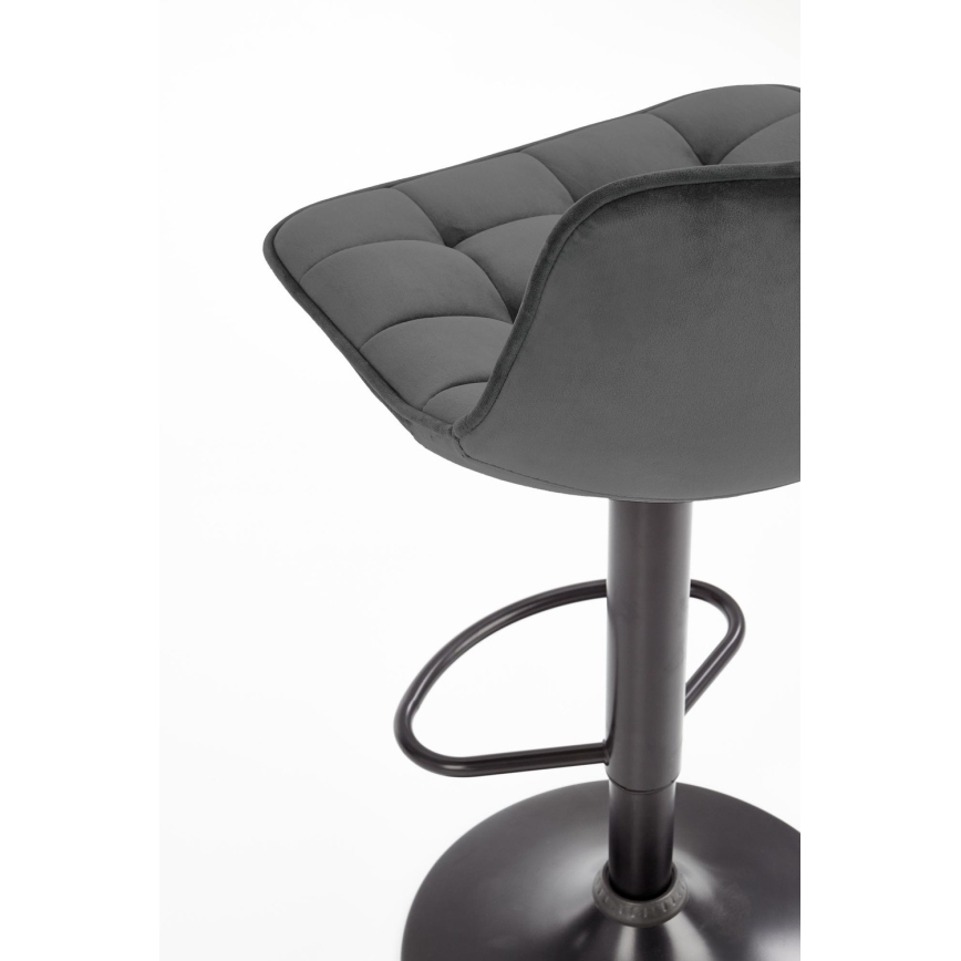 Barkruk 106x43 cm antraciet