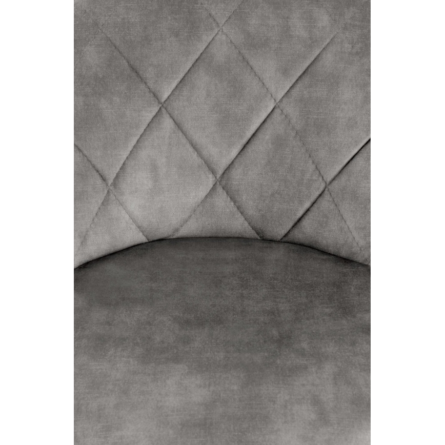 Barkruk 106x47 cm grijs/zwart