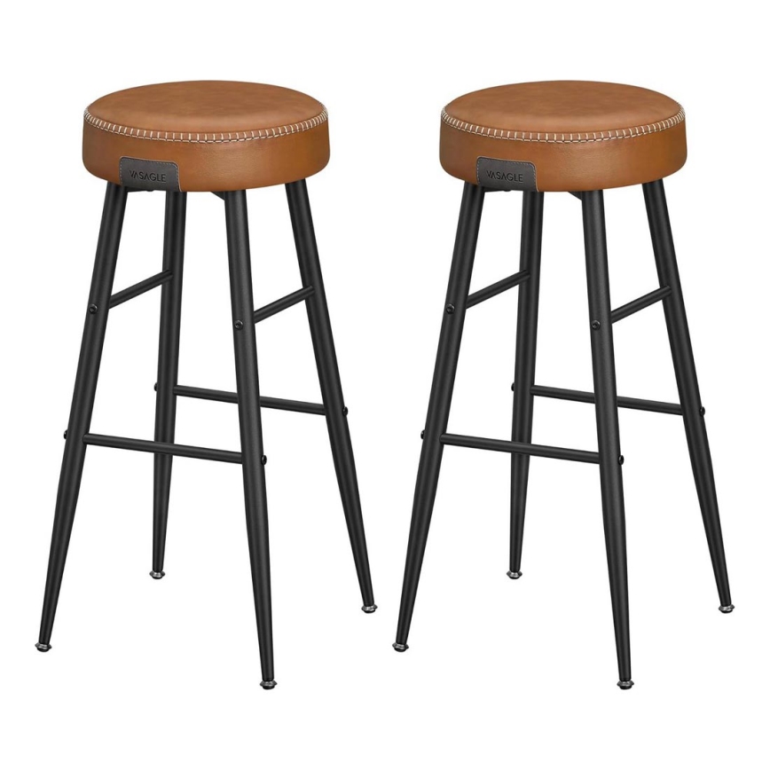 Barkruk LIOR bruin/zwart