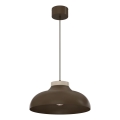 BASCA hanglamp aan snoer 1xE27/15W/230V bruin/beige