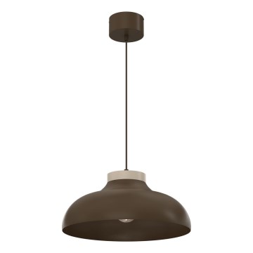 BASCA hanglamp aan snoer 1xE27/15W/230V bruin/beige