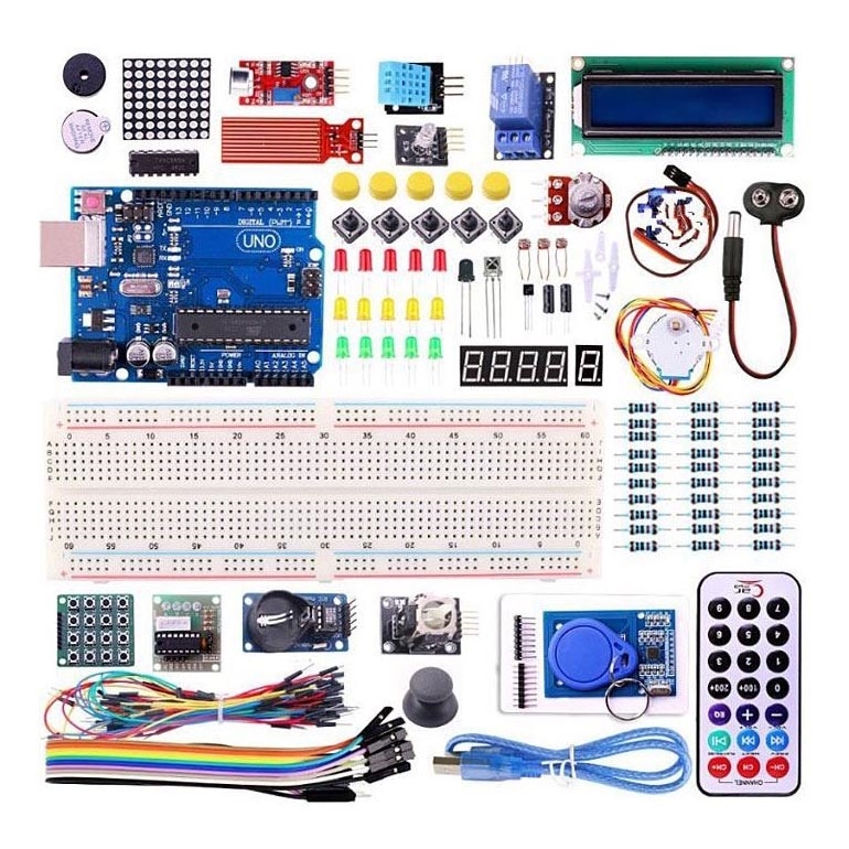 Basispakket microcontroller-ontwikkelbord