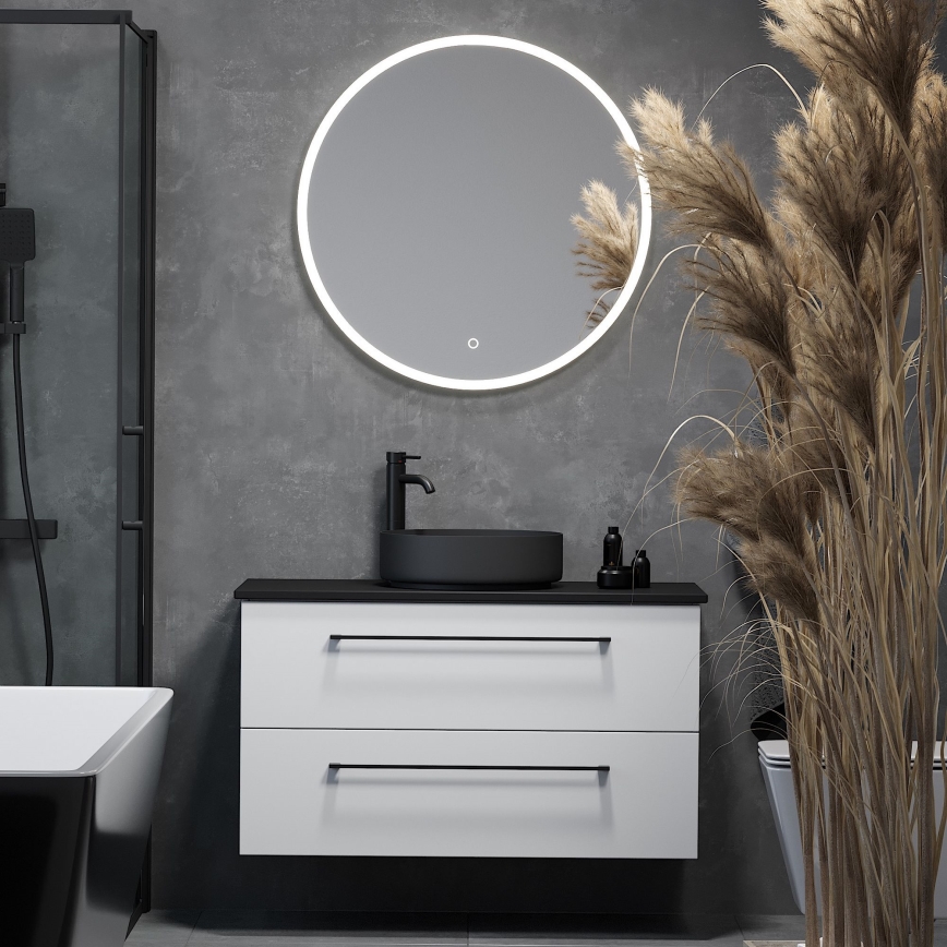 BATH DELUXE 01-080-08-58-00 - LED Badkamer spiegel met een achtergrondverlichting FORNAES LED/13,8W/230V IP44