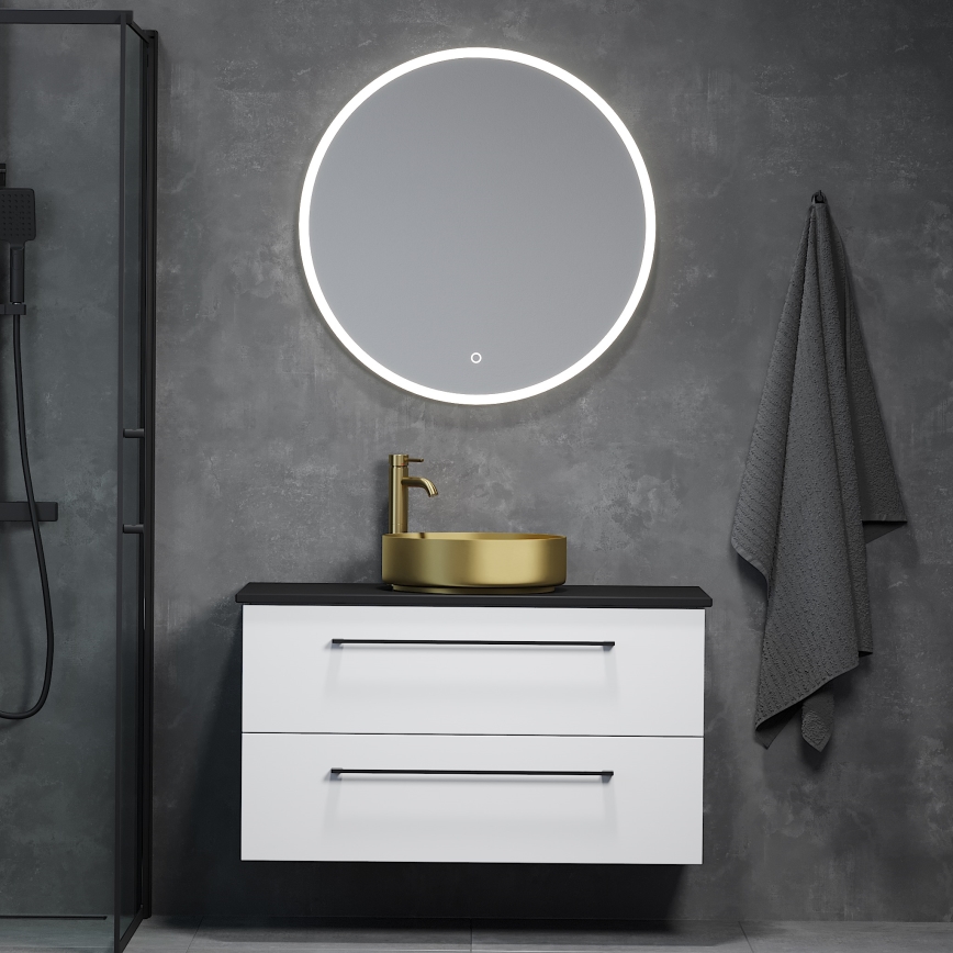 BATH DELUXE 01-080-08-58-00 - LED Badkamer spiegel met een achtergrondverlichting FORNAES LED/13,8W/230V IP44