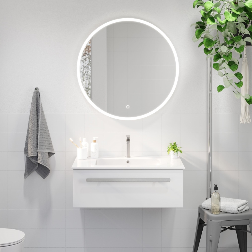 BATH DELUXE 01-080-08-58-00 - LED Badkamer spiegel met een achtergrondverlichting FORNAES LED/13,8W/230V IP44