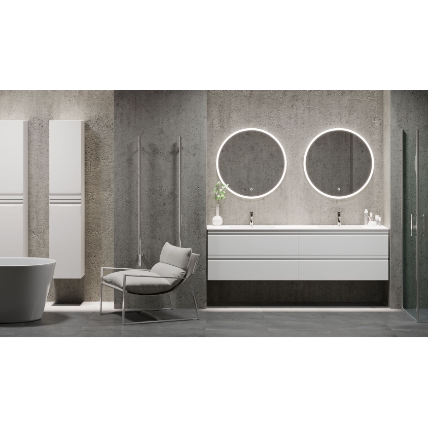 BATH DELUXE 01-080-08-58-00 - LED Badkamer spiegel met een achtergrondverlichting FORNAES LED/13,8W/230V IP44