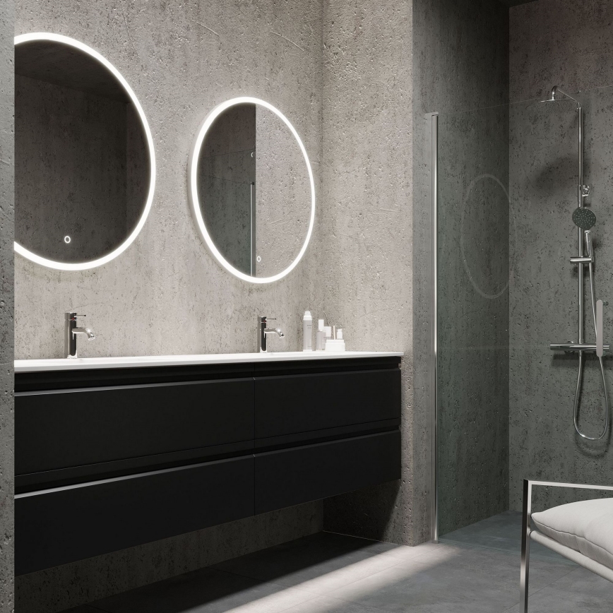 BATH DELUXE 01-080-08-58-00 - LED Badkamer spiegel met een achtergrondverlichting FORNAES LED/13,8W/230V IP44