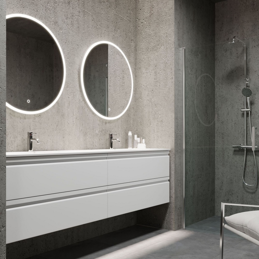 BATH DELUXE 01-080-08-58-00 - LED Badkamer spiegel met een achtergrondverlichting FORNAES LED/13,8W/230V IP44
