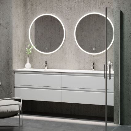BATH DELUXE 01-080-08-58-00 - LED Badkamer spiegel met een achtergrondverlichting FORNAES LED/13,8W/230V IP44