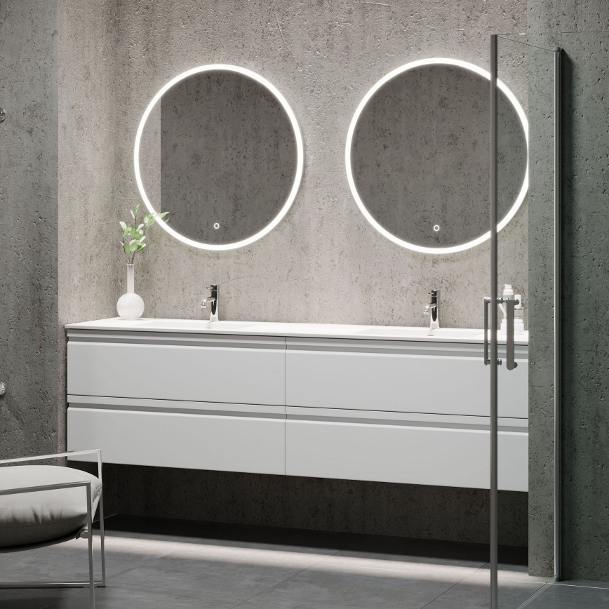 BATH DELUXE 01-080-08-58-00 - LED Badkamer spiegel met een achtergrondverlichting FORNAES LED/13,8W/230V IP44