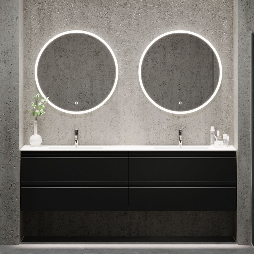 BATH DELUXE 01-080-08-58-00 - LED Badkamer spiegel met een achtergrondverlichting FORNAES LED/13,8W/230V IP44