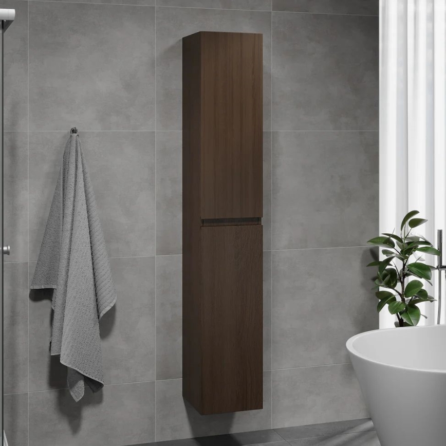 BATH DELUXE 04-030-64-84-01 - Badkamerkast KENWOOD 186 cm walnoot