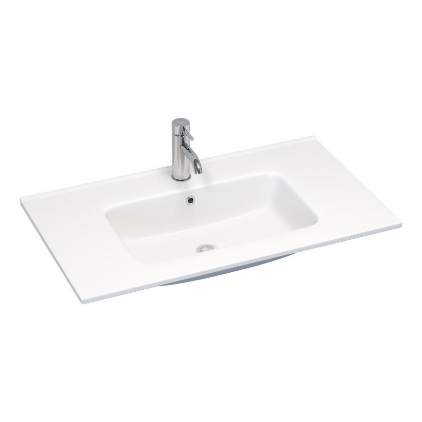BATH DELUXE 06-080-27-11-00 - Inbouwwastafel HYGE 81x46 cm keramiek/wit
