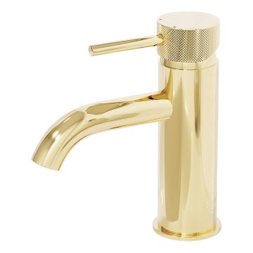 BATH DELUXE 28-005-03-64-00 - Kraan voor wastafel ANHOLT 15,6 cm glanzend messing