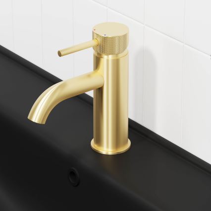 BATH DELUXE 28-005-03-70-00 - Kraan voor wastafel ANHOLT 15,6 cm geborsteld messing