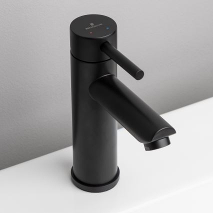 BATH DELUXE 28-017-03-02-02 - Kraan voor wastafel RINGSTED 17,8 cm mat zwart