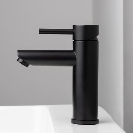 BATH DELUXE 28-017-03-02-02 - Kraan voor wastafel RINGSTED 17,8 cm mat zwart