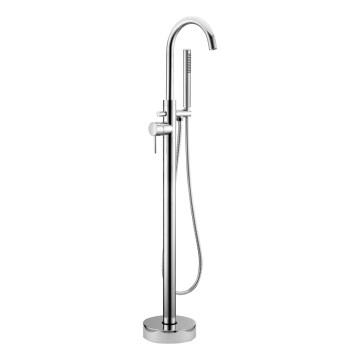 BATH DELUXE 28-114-01-60-00 - Vrijstaand badset met kraan DRAGOR 116 cm glanzend chroom