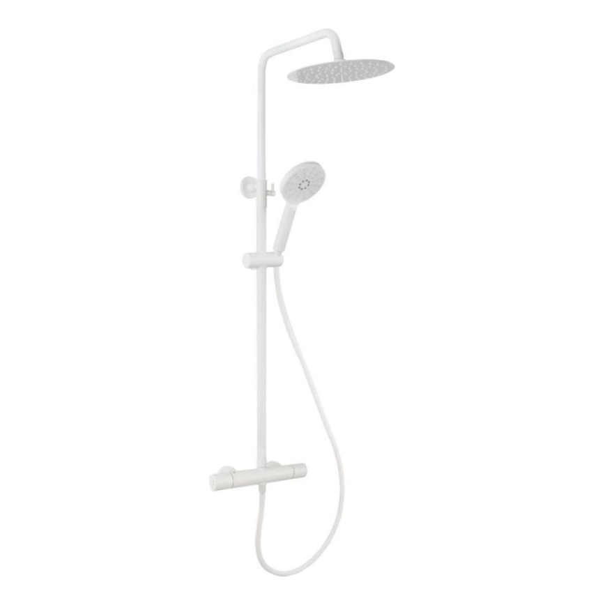 BATH DELUXE 31-120-05-01-00 - Doucheset met thermostaatkraan DRAGOR mat wit