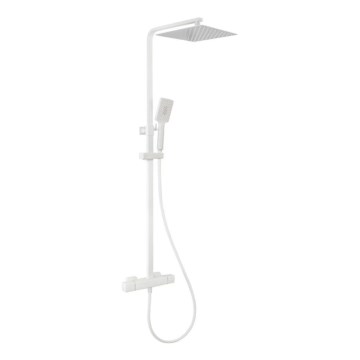 BATH DELUXE 31-120-06-01-00 - Doucheset met thermostaatkraan NAESBY mat wit