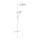 BATH DELUXE 31-120-07-01-00 - Doucheset met thermostaatkraan DRAGOR mat wit