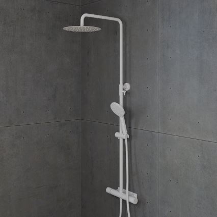 BATH DELUXE 31-120-07-01-00 - Doucheset met thermostaatkraan DRAGOR mat wit