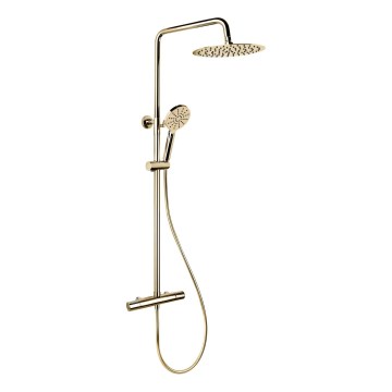 BATH DELUXE 31-120-07-64-00 - Douche set met thermostatische kraan DRAGOR glanzend messing