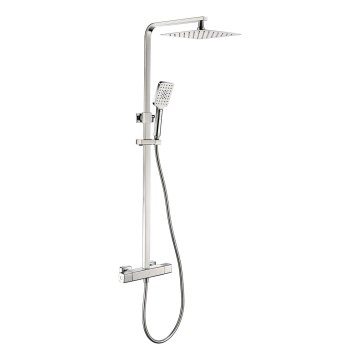 BATH DELUXE 31-120-08-60-00 - Doucheset met thermostaatkraan NAESBY glanzend chroom