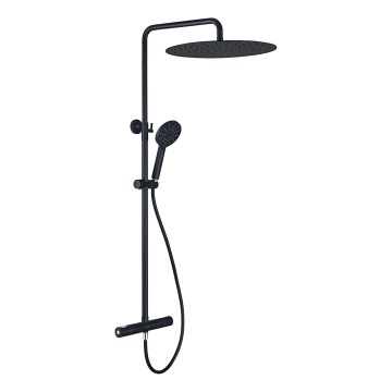 BATH DELUXE 31-120-09-63-00 - Doucheset met thermostaatkraan DRAGOR mat zwart