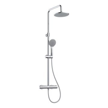 BATH DELUXE 31-130-41-60-02 - Doucheset met kraan HOUSTON glanzend chroom