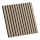 BATH DELUXE 54-060-08-86-12 - SET 4x Akoestisch wandpaneel DANVIKEN 60x60 cm eiken