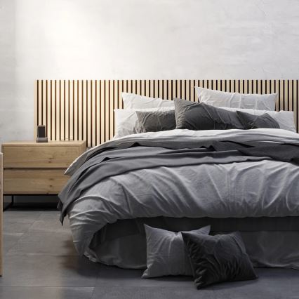 BATH DELUXE 54-240-11-86-12 - Akoestisch bekledingspaneel VASALUND 240x52 cm eiken