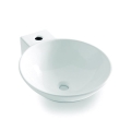 Bathco 0028 - Opzetwastafel BAYONA 42x50,5 cm porselein/wit