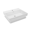 Bathco 0062 - Inbouwwastafel FUNCHAL 55x45 cm porselein/wit