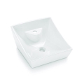 Bathco 4002 - Opbouwwastafel SORIA 40x41 cm porselein/wit