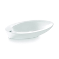 Bathco 4020 - Opzetwastafel PURE 62x37 cm porselein/wit