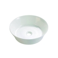 Bathco 4086 - Opzetwastafel VOLTA Ø 35 cm porselein/wit
