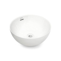 Bathco 4131 - Opzetwastafel BARI Ø 37 cm porselein/wit