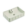 Bathco 4161 - Opzetwastafel CIRCUS 61x40,5 cm porselein/beige